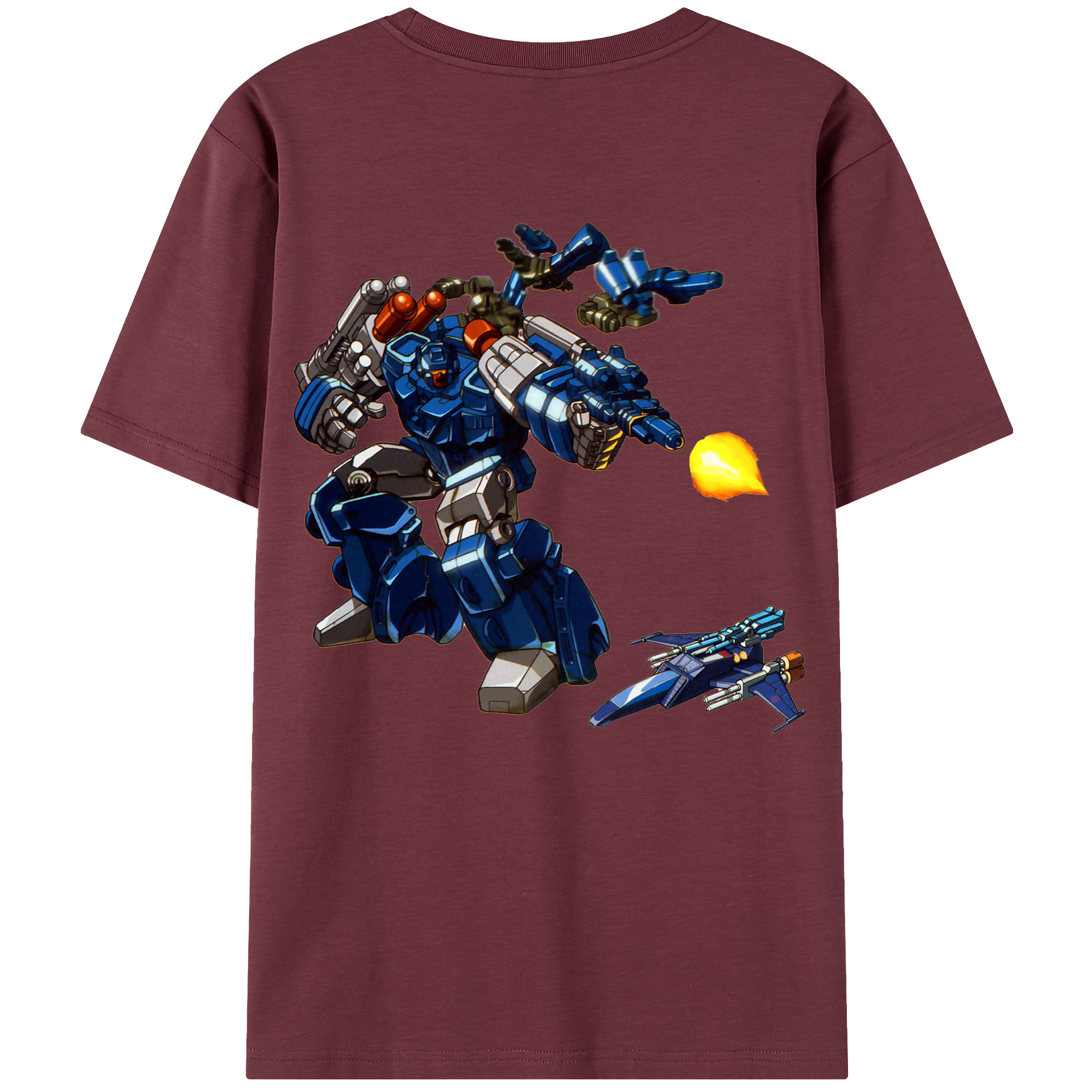 （画像用）  綿100％半袖Tシャツ（背面プリント）
